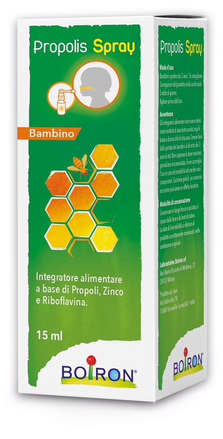PROPOLIS SPRAY BAMBINO 15 ML - farmaidea24.com