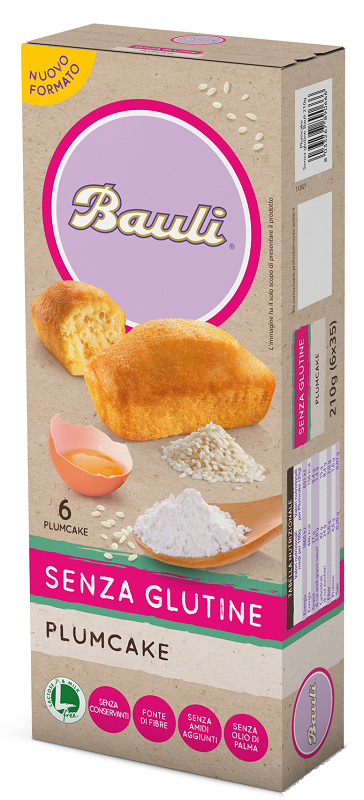 DORIA PLUMCAKE 6 PEZZI DA 35 G - farmaidea24.com