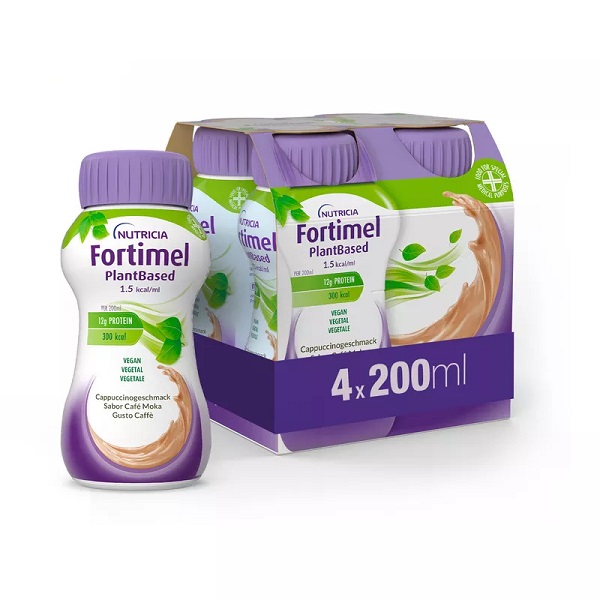 FORTIMEL PLANT BASED CAFFE' 4 BOTTIGLIE DA 200 ML - farmaidea24.com