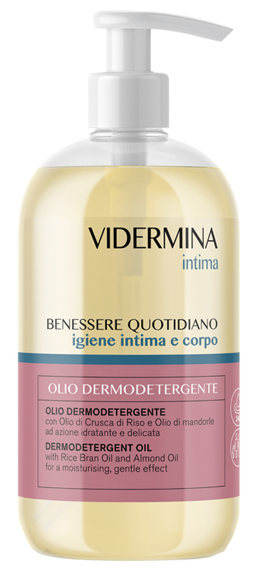VIDERMINA INTIMA OLIO DETERGENTE CORPO E INTIMO 500 ML - farmaidea24.com