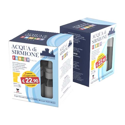 ACQUA DI SIRMIONE FAMILY PACK 12 FLACONCINI DA 15 ML - farmaidea24.com