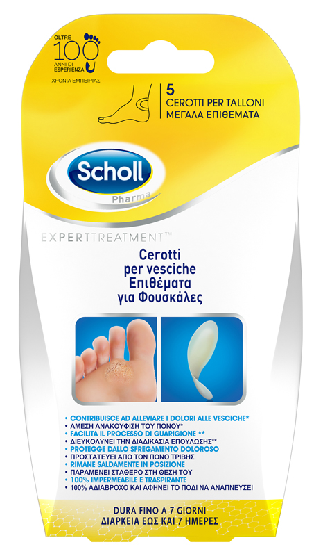 CEROTTO SCHOLL VESCICHE TALLONE 6 PEZZI - farmaidea24.com