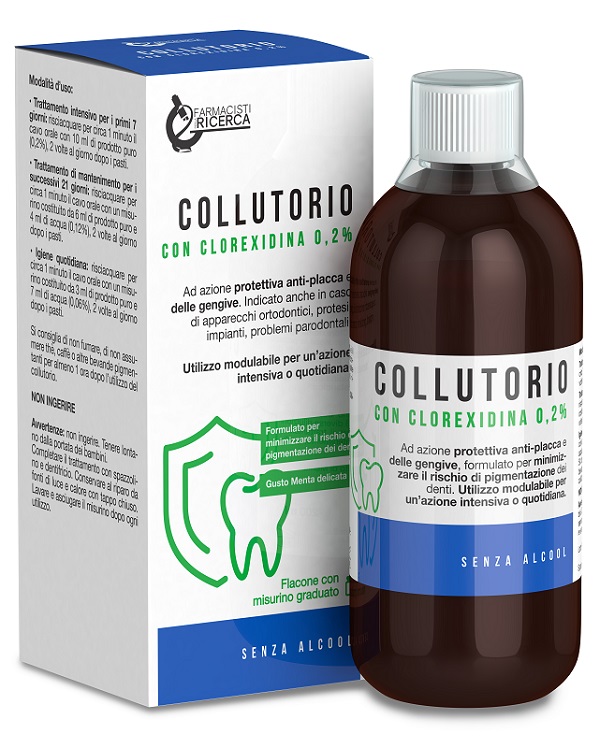 FPR COLLUTORIO CLOREXIDINA 0,2% 200 ML - farmaidea24.com
