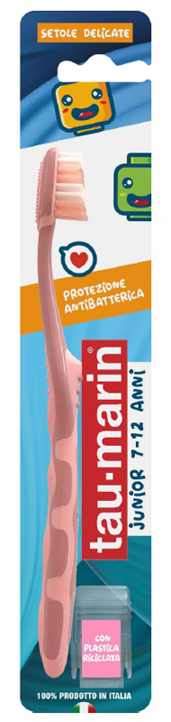 TAU MARIN SPAZZOLINO JUNIOR ANTIBATTERICO 7-12 ANNI - farmaidea24.com