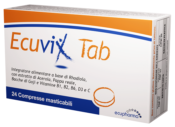 ECUVIX TAB 24 COMPRESSE MASTICABILI - farmaidea24.com