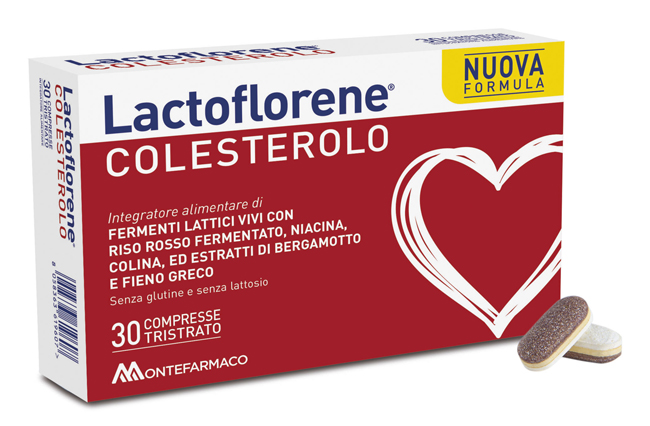 LACTOFLORENE COLESTEROLO TRISTRATO 30 COMPRESSE - farmaidea24.com