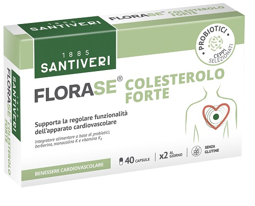 FLORASE COLESTEROLO FORTE 40 CAPSULE - farmaidea24.com