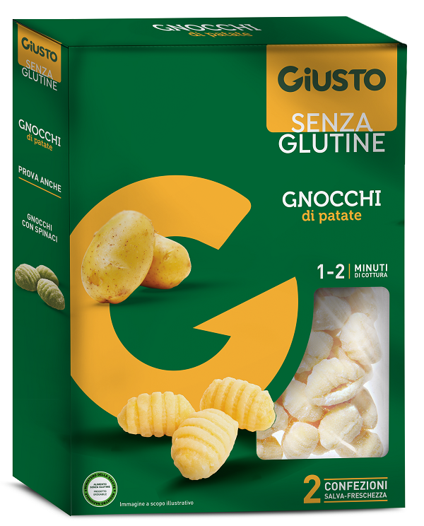 GIUSTO SENZA GLUTINE GNOCCHI 2X250 G - farmaidea24.com
