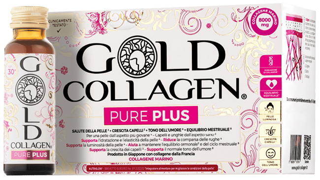 GOLD COLLAGEN PURE PLUS 10 FLACONI DA 50 ML - farmaidea24.com