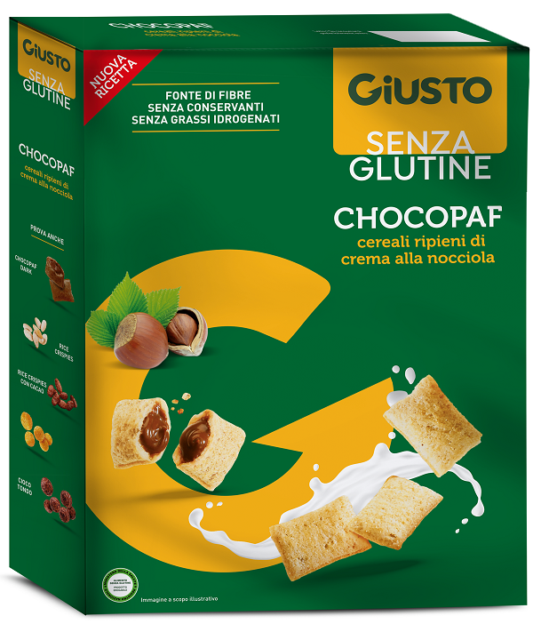 GIUSTO SENZA GLUTINE CHOCOPAF 300 G - farmaidea24.com