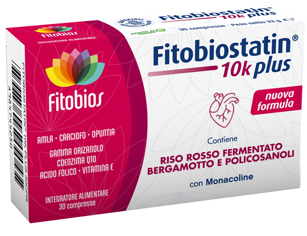 FITOBIOSTATIN 10K PLUS 30 COMPRESSE - farmaidea24.com