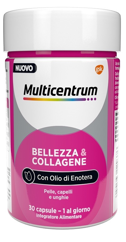 MULTICENTRUM BELLEZZA & COLLAGENE 30 CAPSULE - farmaidea24.com