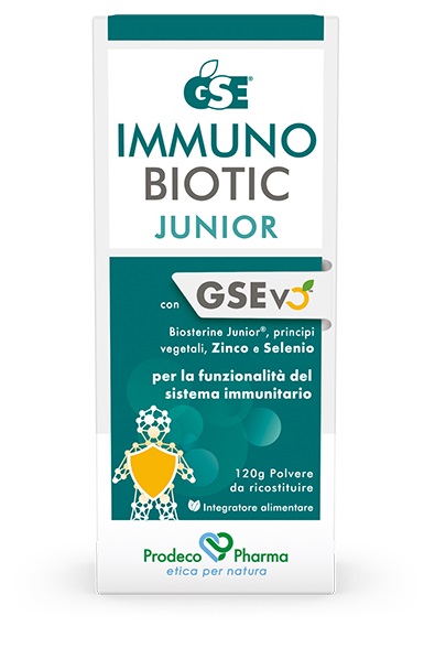 GSE IMMUNOBIOTIC JUNIOR 120 G - farmaidea24.com
