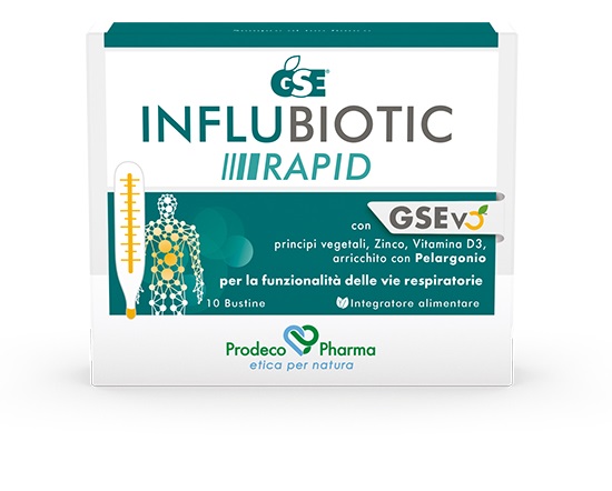GSE INFLUBIOTIC RAPID 10 BUSTINE - farmaidea24.com