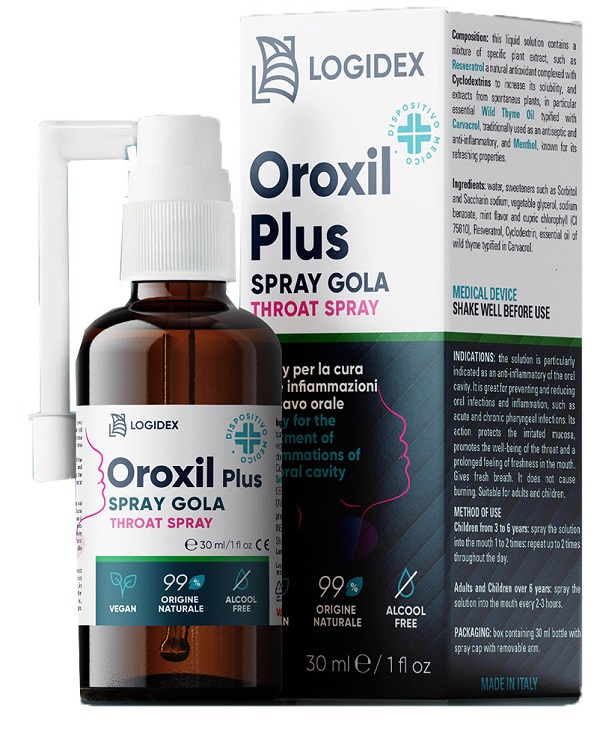 SPRAY GOLA OXORIL PLUS 50 ML - farmaidea24.com