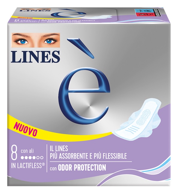 LINES E' ALI DOWNCOUNT 8 PEZZI - farmaidea24.com