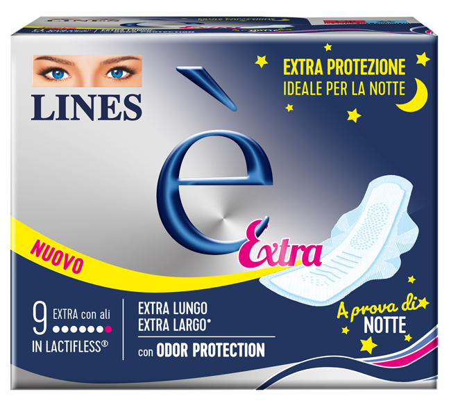 LINES E' EXTRA CARRY PACK 9 PEZZI - farmaidea24.com