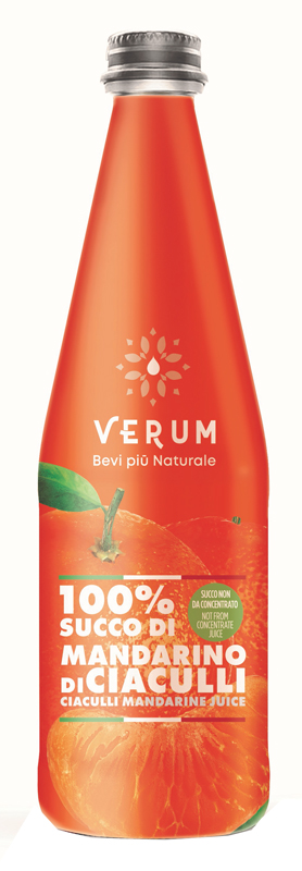 VERUM SUCCO 100% MANDARINO DI CIACULLI 250 ML - farmaidea24.com