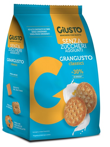 GIUSTO SENZA ZUCCHERO GRANGUSTO CLASSICI 350 G - farmaidea24.com