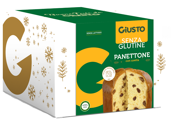 GIUSTO SENZA GLUTINE PANETTONE 500 G - farmaidea24.com