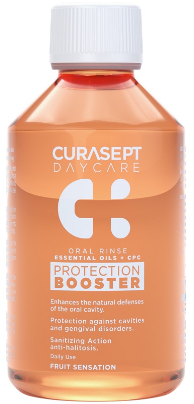 CURASEPT DAYCARE COLLUTORIO PROTECTION BOOSTER FRUIT SENSATION 500 ML - farmaidea24.com