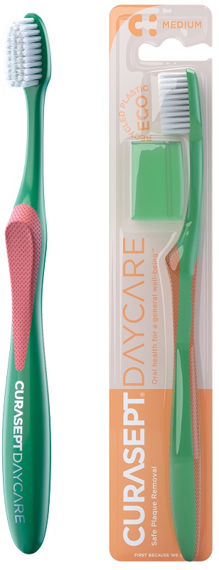 CURASEPT DAYCARE SPAZZOLINO ECO MEDIUM - farmaidea24.com