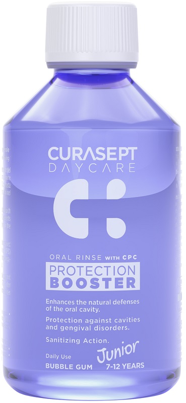 CURASEPT DAYCARE COLLUTORIO PROTECTION BOOSTER JUNIOR 250 ML - farmaidea24.com