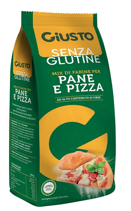 GIUSTO SENZA GLUTINE MIX PANE E PIZZA 500 G - farmaidea24.com