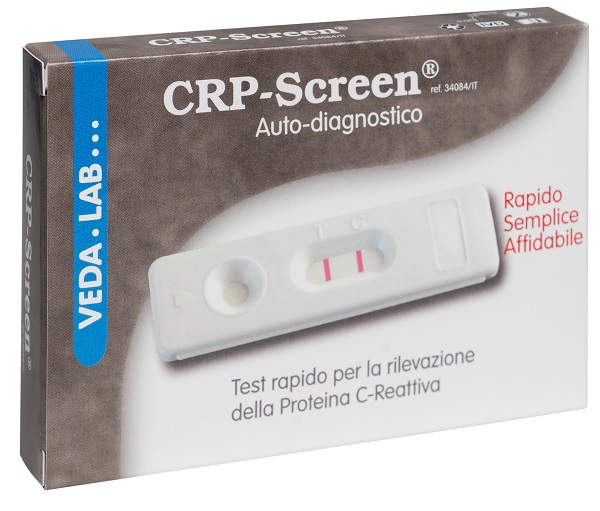 TEST SCREEN CRP PROT C REATTIVA AUTODIAGNOSTICO 1 PEZZO - farmaidea24.com