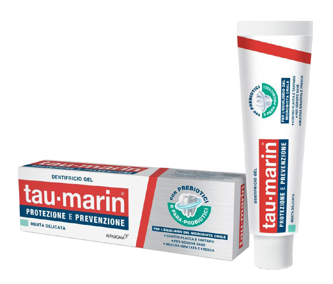 TAU MARIN DENTIFRICIO MENTA DELICATA PROTEZIONE PREVENZIONE 75 ML - farmaidea24.com