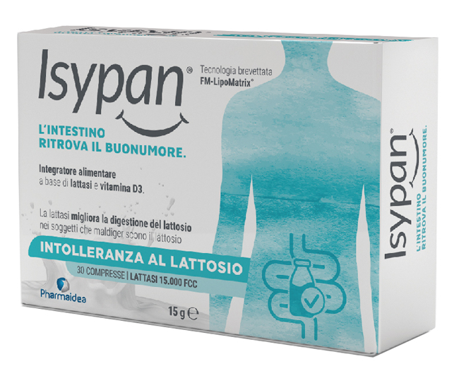ISYPAN INTOLLERANZA LATTOSIO 30 COMPRESSE - farmaidea24.com