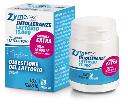 ZYMEREX INTOLLERANZE LATTOSIO 15000 60 COMPRESSE - farmaidea24.com