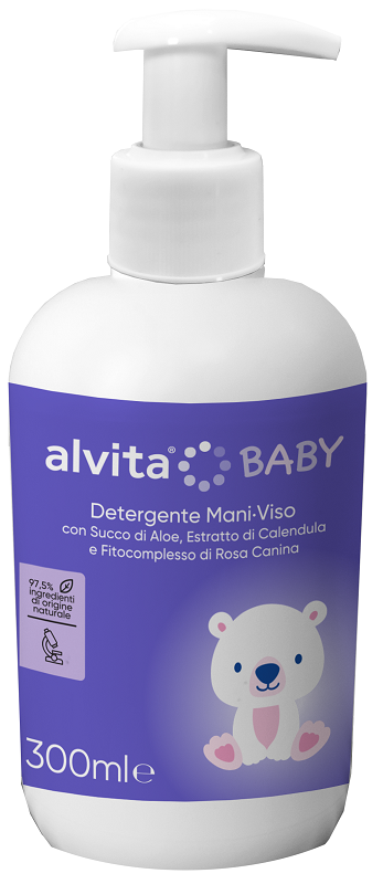 ALVITA BABY DETERGENTE MANI-VISO 300 ML - farmaidea24.com