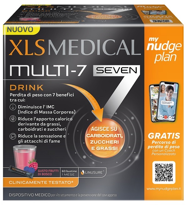 XLS MEDICAL MULTI7 DRINK 60 BUSTINE - farmaidea24.com