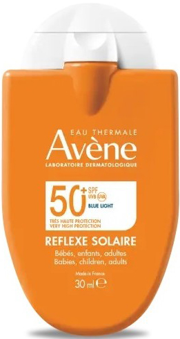 EAU THERMALE AVENE REFLEXE SOLAIRE SPF50+ BEBE BAMBINI ADULTO 30 ML - farmaidea24.com
