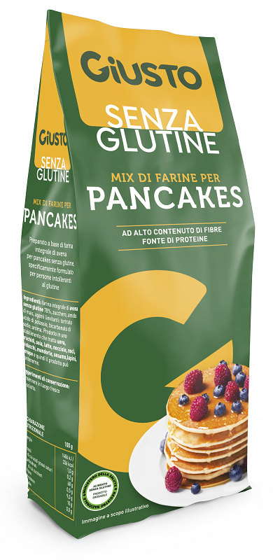 GIUSTO SENZA GLUTINE MIX PANCAKE 400 G - farmaidea24.com