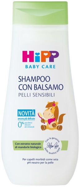 HIPP BABY CARE SHAMPOO BALSAMO 200 ML - farmaidea24.com