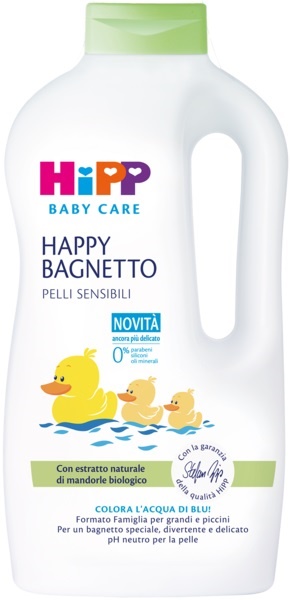 HIPP BABY CARE HAPPY BAGNETTO FORMATO FAMIGLIA FUN 1000 ML - farmaidea24.com