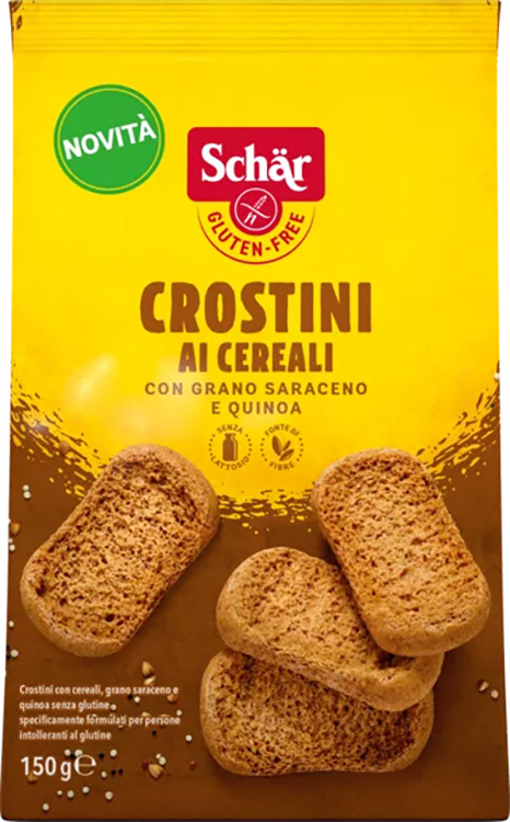 SCHAR CROSTINI AI CEREALI 150 G - farmaidea24.com