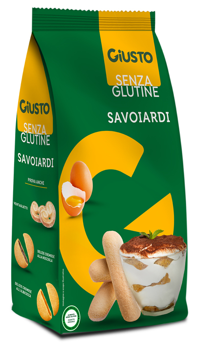 GIUSTO SENZA GLUTINE SAVOIARDI 150 G - farmaidea24.com