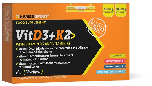 VITD3+K2 30 SOFTGELS - farmaidea24.com