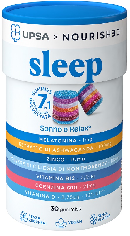 UPSA X NOURISHED SLEEP 30 GUMMIES - farmaidea24.com