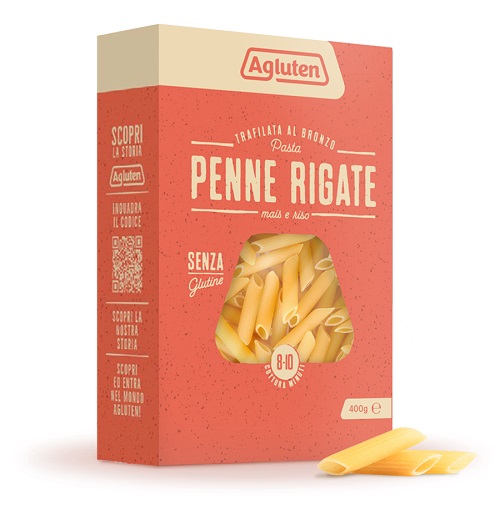 AGLUTEN PENNE RIGATE SENZA GLUTINE 400 G - farmaidea24.com