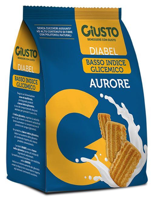GIUSTO DIABEL BISCOTTO AURORE 150 G - farmaidea24.com