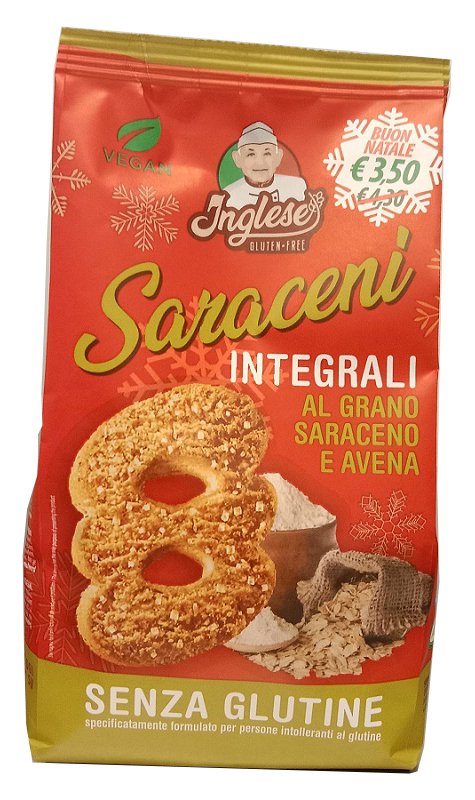 INGLESE BISCOTTI SARACENI CHRISTMAS 300 G - farmaidea24.com