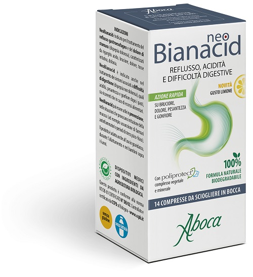 NEOBIANACID 14 COMPRESSE LIMONE - farmaidea24.com