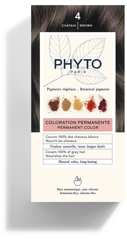 COLOR KIT 4 CASTANO LATTE RIVELATORE 50 ML + CREMA COLORANTE 50 ML + MASCHERA PROTETTIVA COLORE 12 ML + GUANTI - farmaidea24.com