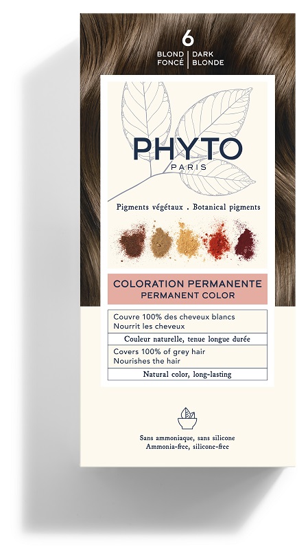 COLOR KIT 6 BIONDO SCURO LATTE RIVELATORE 50 ML + CREMA COLORANTE 50 ML + MASCHERA PROTETTIVA COLORE 12 ML + GUANTI - farmaidea24.com