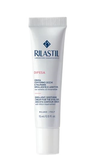 RILASTIL DIFESA CREMA CONTORNO OCCHI E PALPEBRE EMOLLIENTE E LENITIVA 15 ML - farmaidea24.com