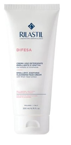 RILASTIL DIFESA CREMA VISO DETERGENTE EMOLLIENTE E LENITIVA 200 ML - farmaidea24.com